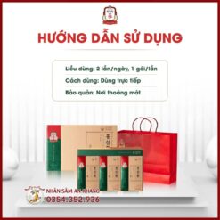 Nước Hồng Sâm Tonic KGC Mild 50ml x 30 Gói 7 nuoc hong sam tonic kgc 7