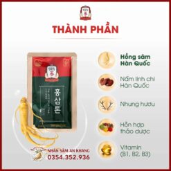 Nước Hồng Sâm Tonic KGC Mild 50ml x 30 Gói 5 nuoc hong sam tonic kgc 8