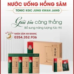 Nước Hồng Sâm Tonic KGC Mild 50ml x 30 Gói 4 nuoc hong sam tonic kgc 9