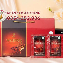 Nước Hồng Sâm Woori Hộp 30 Gói x 50ml