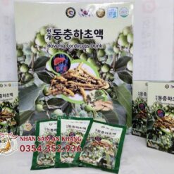Nước Mát Gan Đông Trùng Hạ Thảo Jeong Won 80Ml x 30 Gói