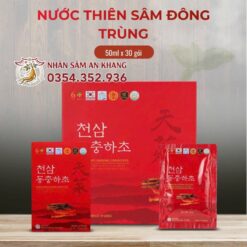 Nước Thiên Sâm Đông Trùng Hạ Thảo 50ml x 30 Gói