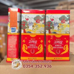 Hồng Sâm Củ Khô Daedong Hộp Thiếc 300G 1 sam cu kho daedong 23