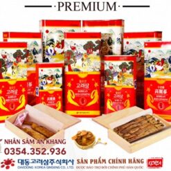 Hồng Sâm Củ Khô Daedong Hộp Thiếc 75G 9 sam cu kho daedong 375g 9