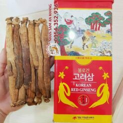 Hồng Sâm Củ Khô Daedong Hộp Thiếc 75G 4 sam cu kho daedong 6 e1780902632314