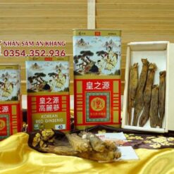 Hồng Sâm Củ Khô Hàn Quốc HG Bio 37.5g 7 sam cu kho hg bio 3