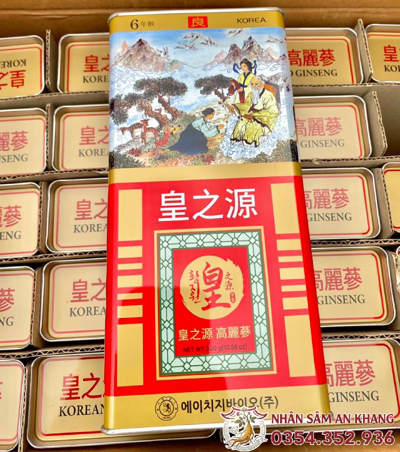 Hồng Sâm Củ Khô Hàn Quốc HG Bio 300g 11 sam cu kho hg bio 4