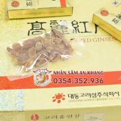 Hồng Sâm Thái Lát Daedong Hộp Giấy 200G 5 sam lat daedong hop giay 4