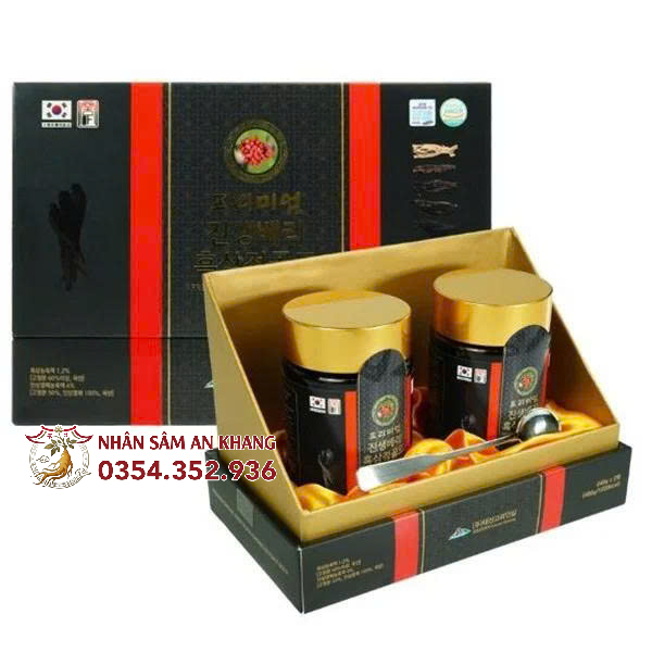 Cao Hắc Sâm Deasan Hàn Quốc Hộp 2 Lọ x 240g 12 cao hac sam thai cuc daesan 6
