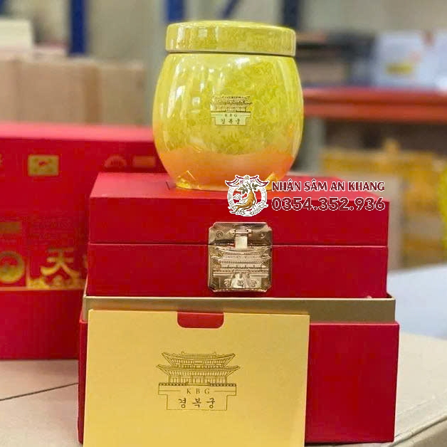 Cao Nhung Hươu Thiên Sâm KBG Hàn Quốc 500g 12 cao thien sam kbg 5