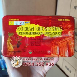 Đạm Hồng Sâm Nhung Hươu Linh Chi Bio 60 Viên 1 dam sam nhung linh chi bio 2