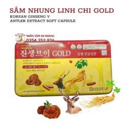 Đạm Sâm Nhung Hươu Linh Chi Dongwon Hộp 60 Viên