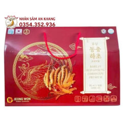 Nước Hồng Sâm Đông Trùng Hạ Thảo Jeong Won 80ml x 30 Gói