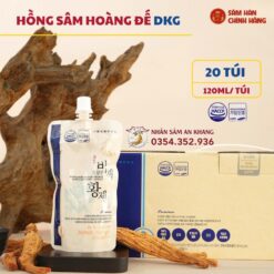 Nước Hồng Sâm Hoàng Đế Daedong 120ml x 20 Gói 1 nuoc hong sam hoang de daedong 4