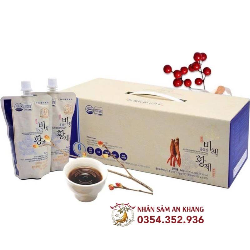 Nước Hồng Sâm Hoàng Đế Daedong 120ml x 20 Gói 11 nuoc hong sam hoang de daedong 8