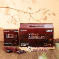 Nước Hồng Sâm Nhung Hươu Signatural 20 Gói x 70ml