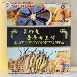 Nước Tỏi Đen Đông Trùng Hạ Thảo Jeong Won 30 Gói x 80ml