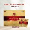 Sâm Lát Tẩm Mật Ong Bio Apgold Hàn Quốc 200g 12 sam lat tam mat ong bio apgold