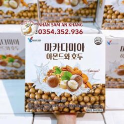 Sữa Hạt Macca Hạnh Nhân Óc Chó Kang's Food 190ml x 16 Hộp