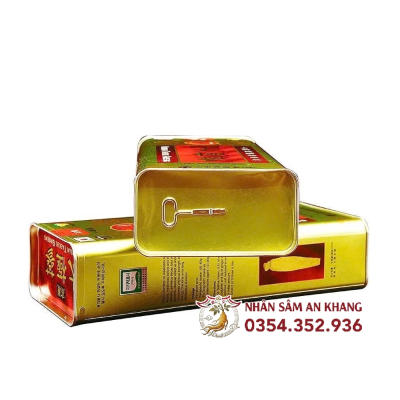 Thái Cực Sâm Củ Khô Hộp Thiếc Taekuk Daedong 300g 15 thai cuc sam cu kho 8