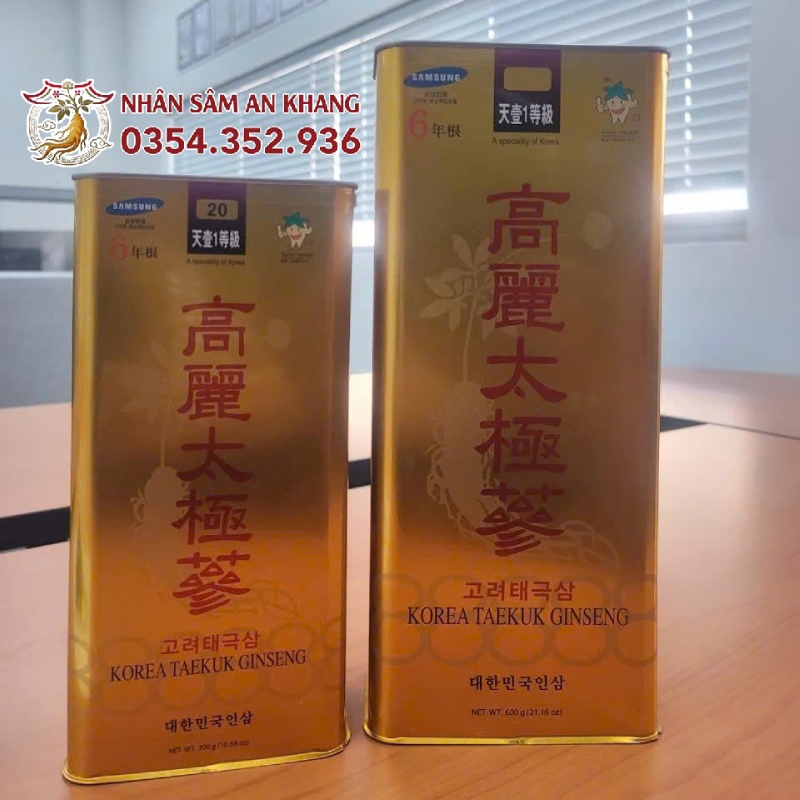 Thiên Sâm Củ Khô Korea Taekuk Ginseng 600g 18 thien sam cu kho kkg 15