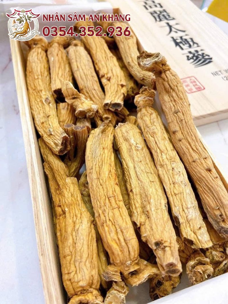 Thiên Sâm Củ Khô Korea Taekuk Ginseng 600g 13 thien sam cu kho kkg