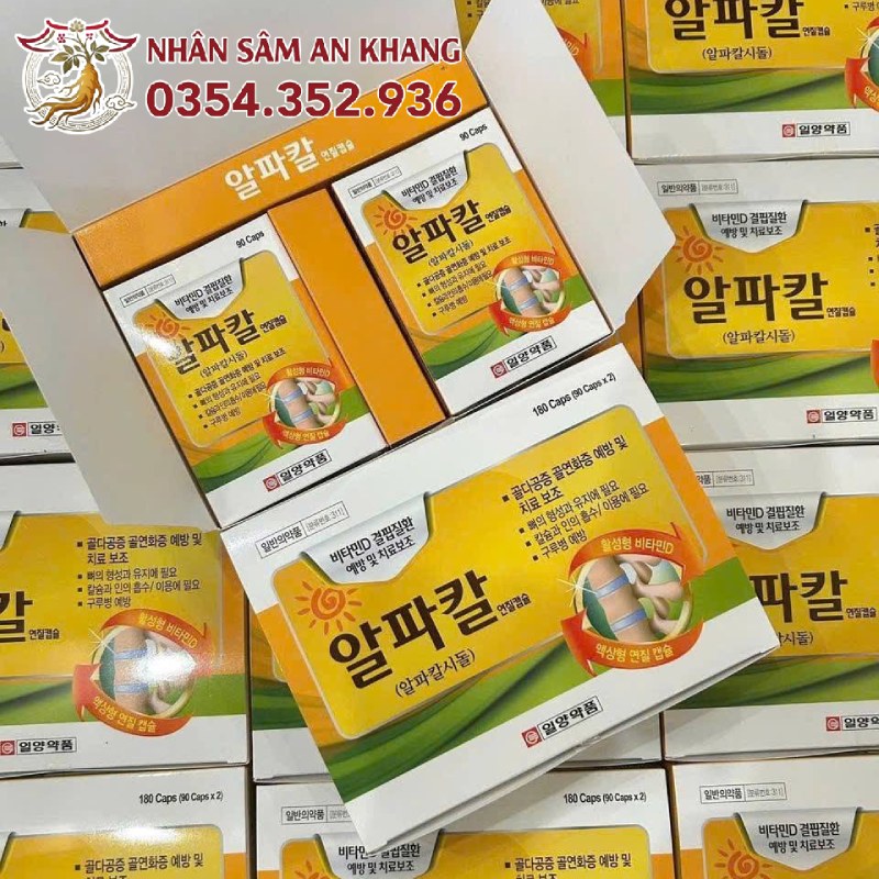 Viên Uống Thoái Hóa Cột Sông ILYANG 180 Viên 11 thuoc tri thai hoa cot song 5