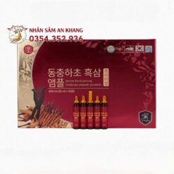Tinh Chất Hắc Sâm Đông Trùng Hạ Thảo Ginseng King 30 Ống x 20ml