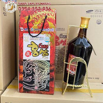Nước Hồng Sâm Hàn Quốc Kanghwa Chai 3000ml 14 tinh chat hong sam 3 lit 3