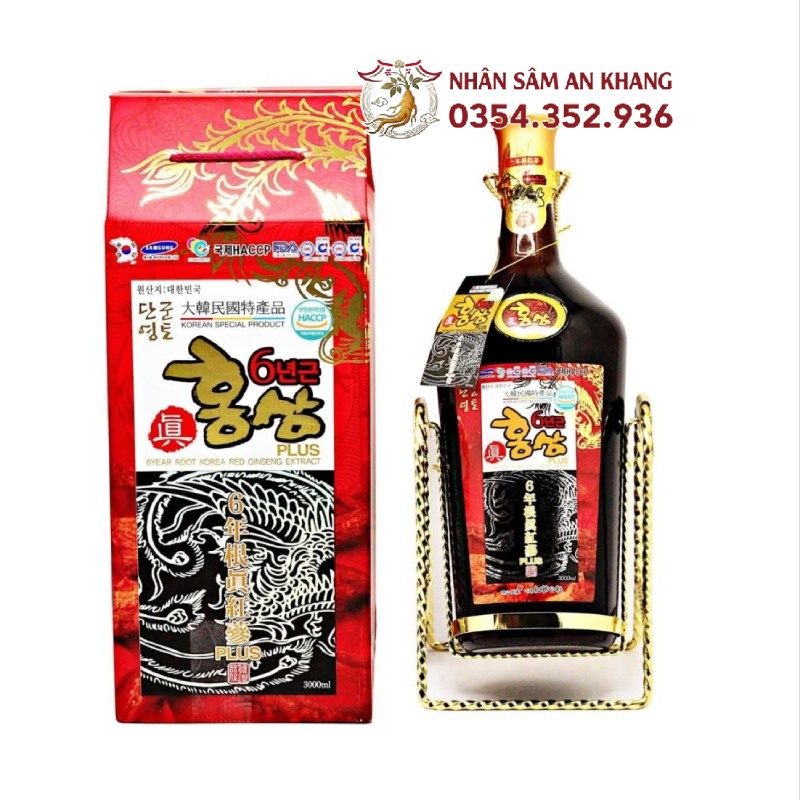 Nước Hồng Sâm Hàn Quốc Kanghwa Chai 3000ml 8 tinh chat hong sam 3 lit 5