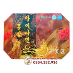 Tinh Chất Hồng Sâm Vitamin C Well Bio 10 Chai x 100ml