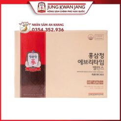 Tinh Chất Hồng Sâm Pha Sẵn KGC Everytime Balance 20 Gói x 10ml 1 tinh chat pha san kgc balance 7