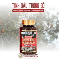 Tinh Dầu Thông Đỏ Royal Pine Needle Gold 100 Viên 3 tinh dau thong do 100 vien 4
