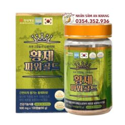 Tinh Dầu Thông Đỏ Hwangje Power Gold 100 Viên