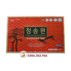 Tinh Dầu Thông Đỏ Cheong Song Won 180 Viên Hộp Đỏ