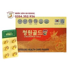 Tinh Dầu Thông Đỏ Cheongwon Gold 120 Viên