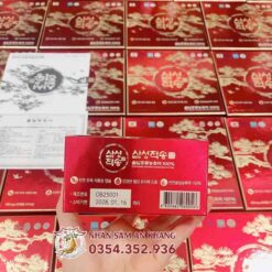 Tinh Dầu Thông Đỏ Samsung Pine Needle Oil 30 Viên 5 tinh dau thong do namsan 4