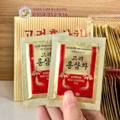 Trà Hồng Sâm Hàn Quốc KGS 50 Gói 3 tra kgs 4