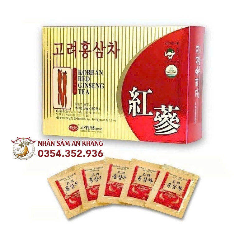 Trà Hồng Sâm Hàn Quốc KGS 50 Gói 7 tra kgs