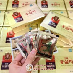 Trà Hồng Sâm Hàn Quốc Buleebang100 Gói 1 tra vang 6