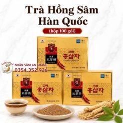 Trà Hồng Sâm Hàn Quốc Buleebang100 Gói 7 tra vang 8