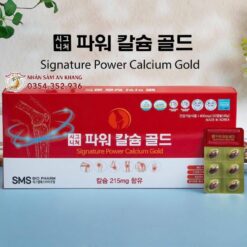 Viên Uống Bổ Sung Canxi Sms Bio Pharm 120 Viên