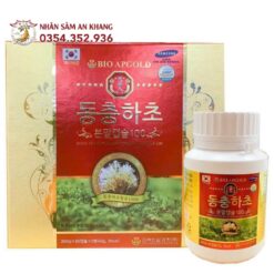 Viên Đông Trùng Hạ Thảo Bio Apgold Hộp 120 Viên
