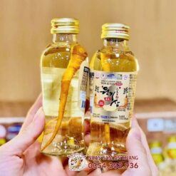 Nước Hồng Sâm Won Ki Sam Không Đường 120ml x 10 Chai 2 wonkisam ko duong 7