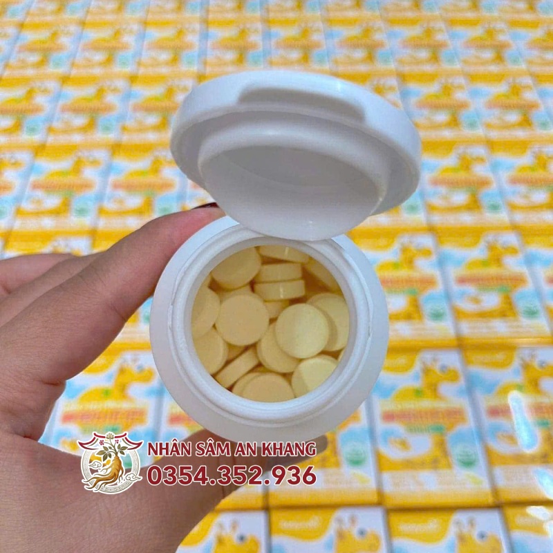 Kẹo Canxi Hươu Cao Cổ Tăng Chiều Cao Hàn Quốc 60 Viên 10 chieu cao han quoc 4
